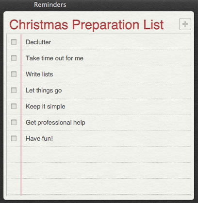 Feel Good Group - x-mas list